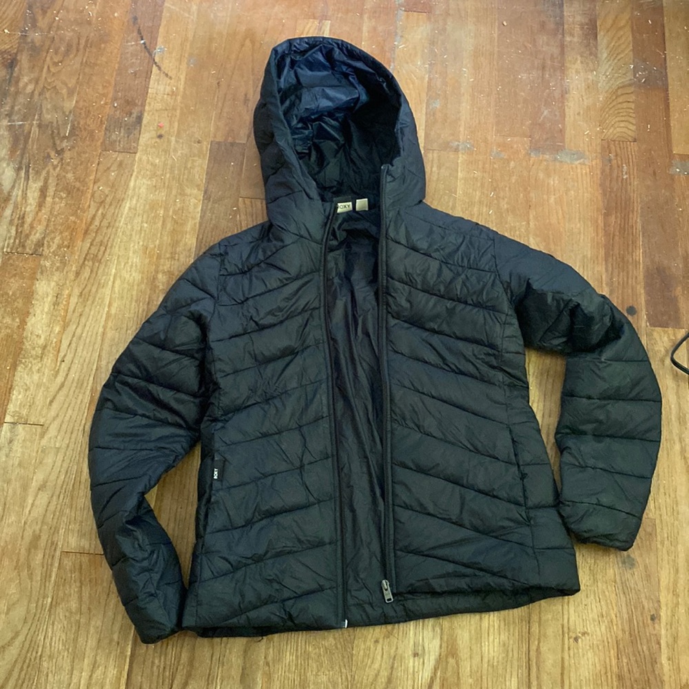 Black Roxy coat black size S